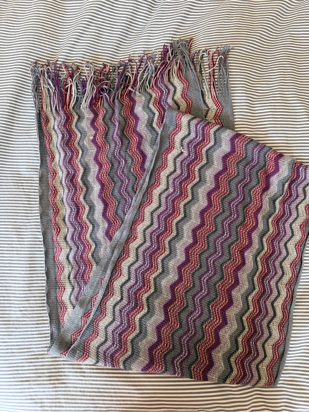 Missoni Zigzag Lightweight Scarf